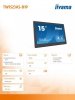 Monitor 15 cali TW1523AS-B1P 10P. DOT. IPS, ANDROID, USB, WIFI, MIC, 2x2W